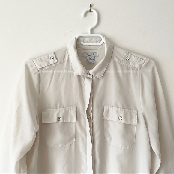 🛍3/$20 Alfred Sung Blouse - Picture 5 of 9